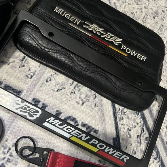 Mugen Power Car Accessories Set - Black and Red - Picture 6 of 9